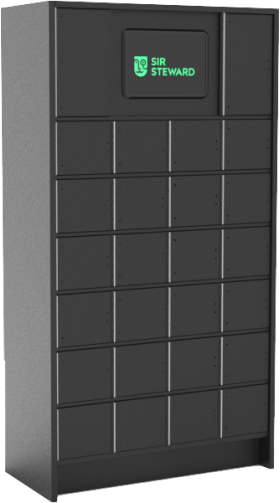 Casier intelligent Sir Steward pour distribution sécuritaire de prescriptions en pharmacie